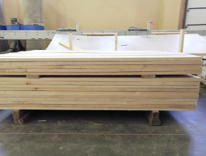 24 mm x 125 mm x 1000 mm KD R/S  Birch Lumber