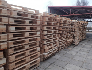 European spruce EPAL Euro pallet 1200 mm x 800 mm x 145 mm