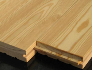 Spruce-Pine (S-P) Solid Wood Decking KD 36 mm x 148 mm x 3000 mm