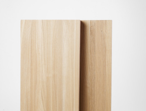 Цельноламельный мебельный щит Ясень 20 мм x 600 мм x 1500 мм