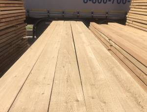 100 mm x 150 mm x 6500 mm KD S2S Heat Treated Siberian Larch Lumber