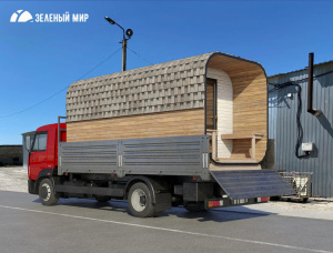 Каркасный дом Ель-Сосна (S-P) 3.5 м<sup>2</sup>