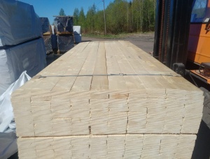 25 mm x 103 mm x 3050 mm KD R/S  Siberian spruce Lumber