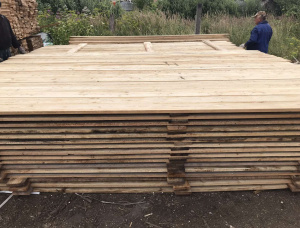 25 mm x 150 mm x 4000 mm GR R/S  Siberian Larch Lumber