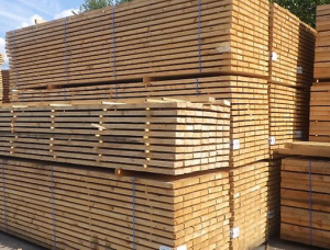 50 mm x 150 mm x 6000 mm KD S4S Heat Treated Spruce-Pine-Fir (SPF) Lumber