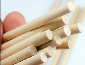 Birch Wooden lollipop sticks 5 mm x 150 mm