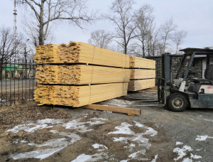 25 mm x 150 mm x 4000 mm GR S4S  European spruce Lumber