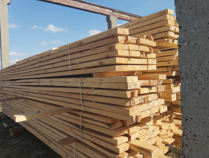 50 mm x 150 mm x 6000 mm KD R/S  Birch Lumber
