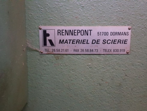 Rennepont 1600 Bandsaw Line