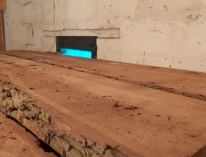 50 mm x 300 mm x 3100 mm Oak Flitch