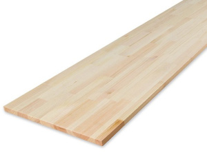 Möbelbauplatte Geklebte (Mehrteilige Lamellen) Sibirische Lärche 40 mm x 1200 mm x 2400 mm