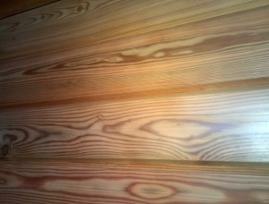 Glued laminated beam Larch 100 mm x 200 mm x 14 m