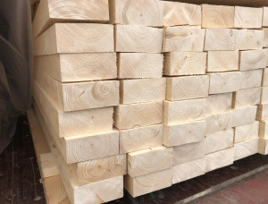 30 mm x 150 mm x 6000 mm KD R/S  European spruce Lumber