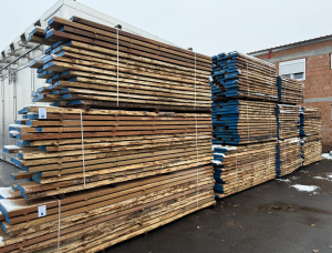 50 mm x 150 mm x 2100 mm Halb Besäumte Bretter Eiche