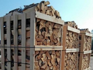 Gewürztes Brennholz Eiche 70 mm x 250 mm