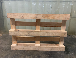 European larch Wooden Pallet 1200 mm x 800 mm x 140 mm