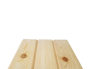 KD Spruce-Pine (S-P) Blockhouse Paneling 20 mm x 146 mm x 3000 mm