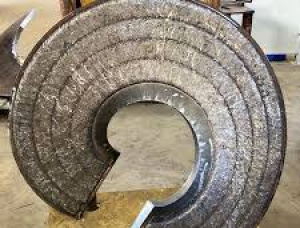 Виток с наплавленным слоем