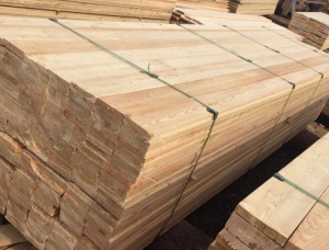 25 mm x 150 mm x 6000 mm KD S4S  Siberian Larch Lumber