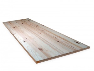 Scots Pine Continuous stave Furniture panel 18 mm x 500 mm x 2000 mm