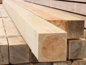 100 mm x 100 mm x 6000 mm AD  Siberian Pine Beam