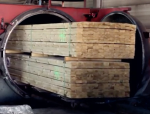 50 mm x 200 mm x 6000 mm 热处理建築材辐射松