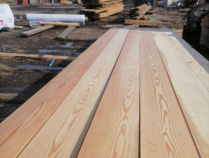 25 mm x 150 mm x 6000 mm KD S4S Heat Treated Siberian Larch Lumber