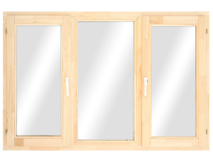 Pine Windows 1160 mm x 1770 mm x 68 mm