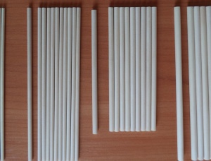 Birch Wooden lollipop sticks 4 mm x 200 mm
