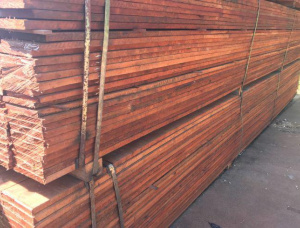 68 mm x 68 mm x 1000 mm AD R/S  Angelim vermelho Lumber