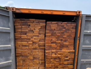 50 mm x 150 mm x 6000 mm Iroko Lumber