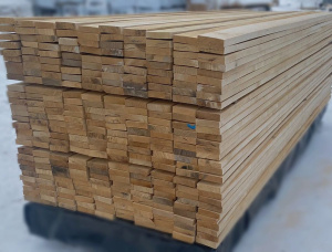 25 mm x 100 mm x 3000 mm KD R/S  Birch Lumber