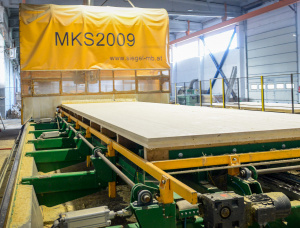 Siberian spruce CLT Panel 10500 mm x 2950 mm x 280 mm