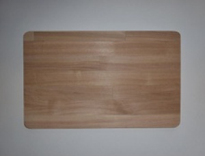 Schneidebrett aus Holz aus Hänge-Birke Rechteckig 320 mm x 200 mm x 12 mm