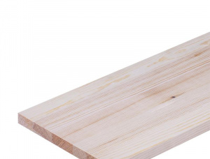 Siberian Pine 1 Ply Solid Wood Panel 18 mm x 600 mm x 3000 mm