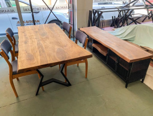 Black Walnut Table top 60 mm x 1000 mm x 3000 mm