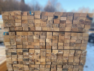40 mm x 70 mm x 3000 mm  建築材 桦木 R/S GR