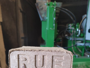 RUF Wood Briquettes 6.5 mm x 9.5 mm x 15.5 mm
