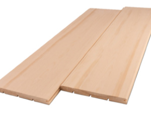 KD Swiss pine V-Groove Paneling 15 mm x 110 mm x 500 mm