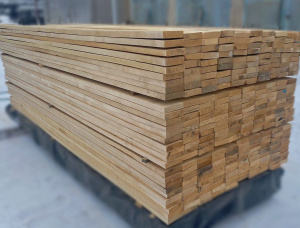 25 mm x 100 mm x 3000 mm KD R/S  Birch Lumber