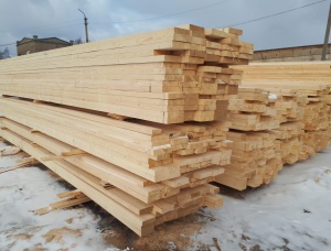 Lumber KD Spruce 50 mm x 100 mm x 6 m