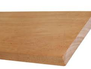 8 mm x 4 mm x 24 mm Druck behandelt Eingefasstes Brett Mahagoni S4S KD