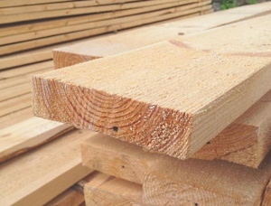 25 mm x 150 mm x 6000 mm KD R/S Heat Treated Spruce-Pine (S-P) Lumber
