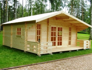 Dry Timber Prefab Garden Cabins (Design)