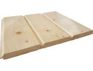 KD European spruce Tongue and Groove Siding Board 17 mm x 145 mm x 6000 mm
