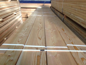 50 mm x 150 mm x 6000 mm KD R/S  Siberian Larch Lumber