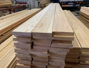 50 mm x 150 mm x 6000 mm KD R/S  Siberian Larch Lumber