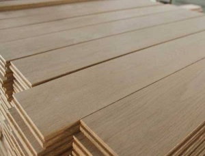 White Oak Unfinished presanded flooring KD 15 mm x 125 mm x 910 mm