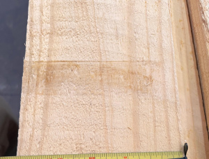 25 mm x 100 mm x 4000 mm KD R/S Heat Treated Taeda Pine Lumber