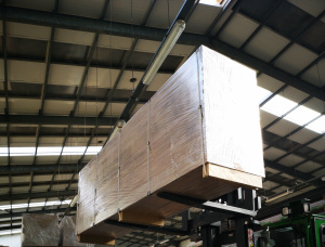 家具面板指接型态 (不连续桶板) 橡木 40 mm x 720 mm x 3000 mm